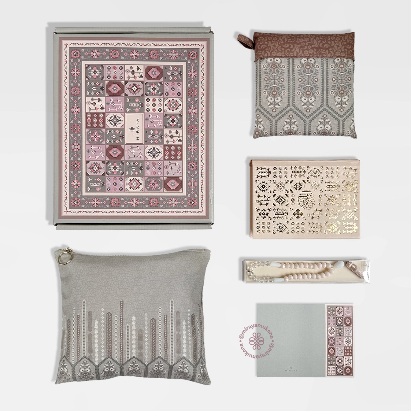 Hampers Set Miraya Frilly Silver
