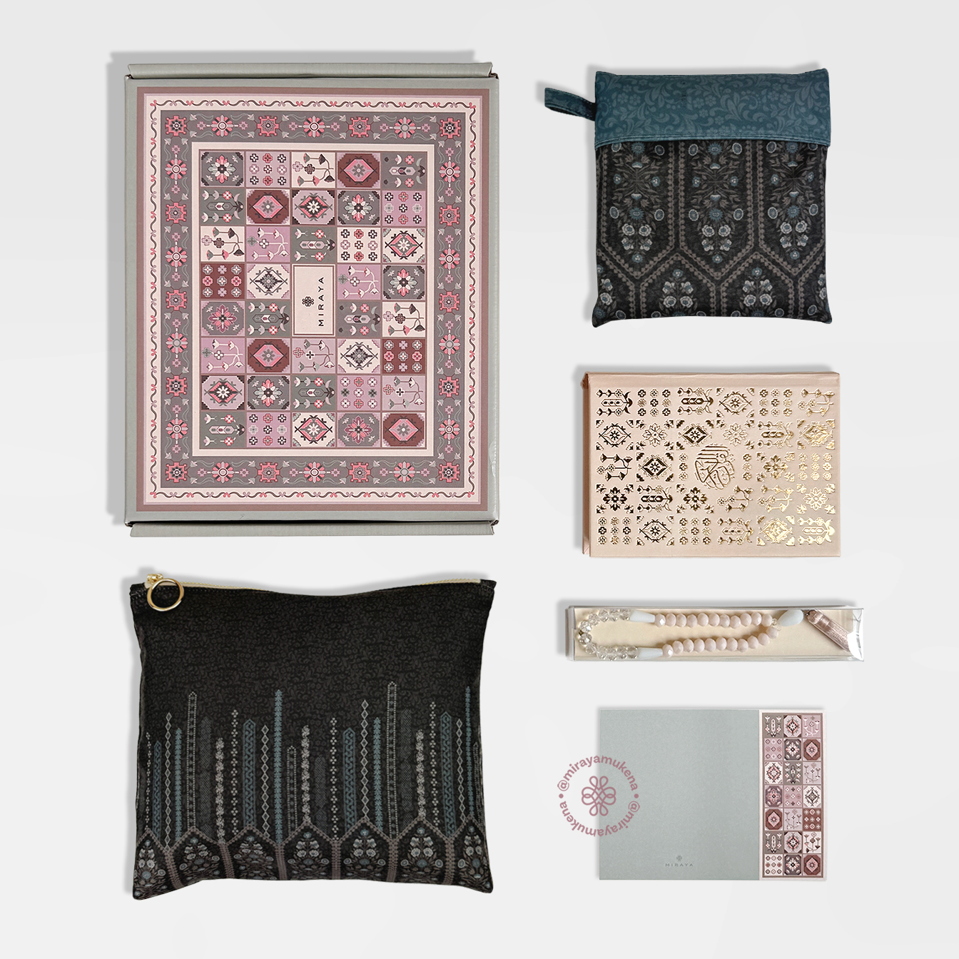 Hampers Set Miraya Frilly Onyx