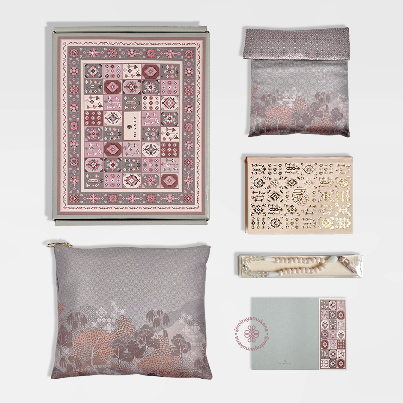 Hampers Set Miraya Jardin Stone