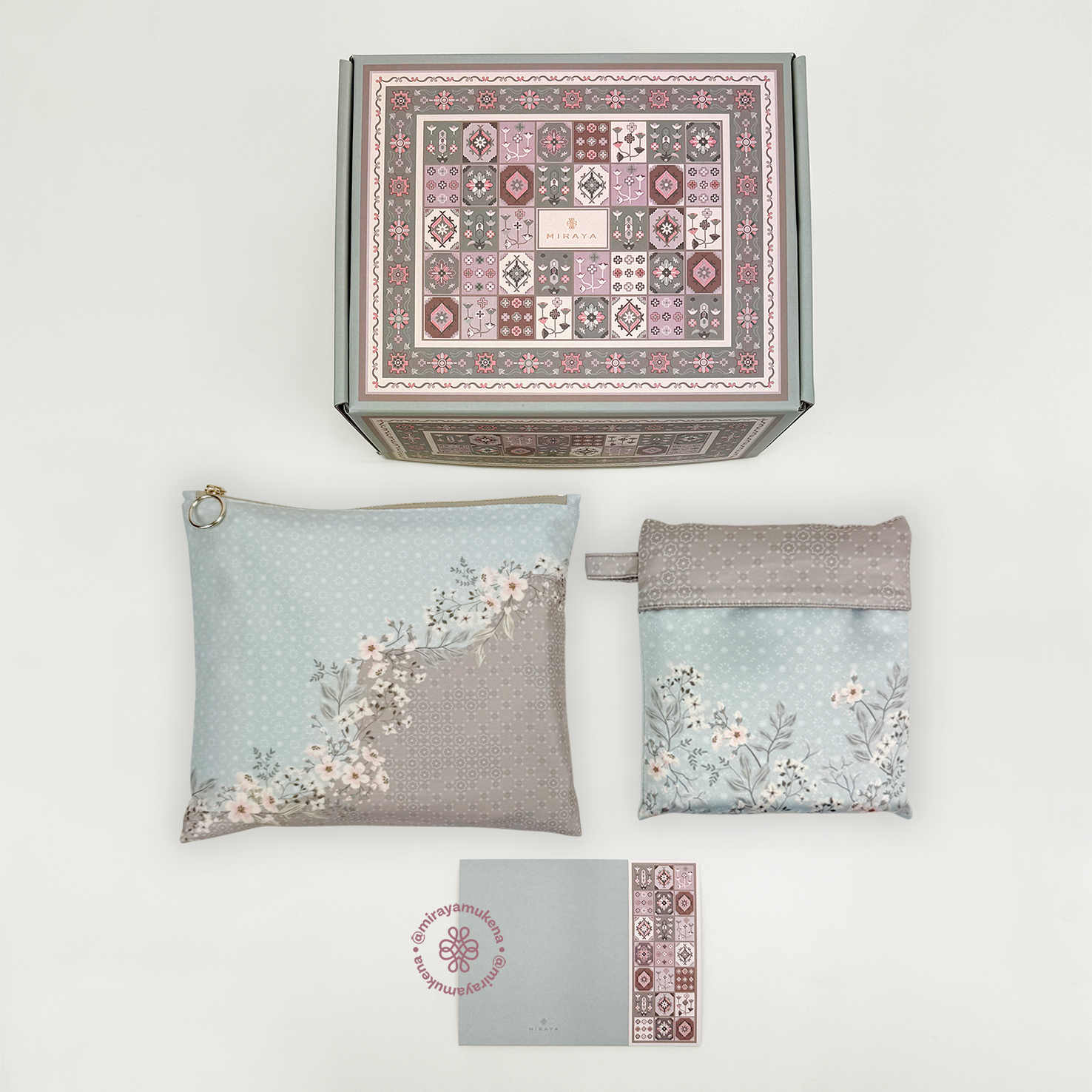 Hampers Mukena Sajadah Miraya Wisteria Frozen