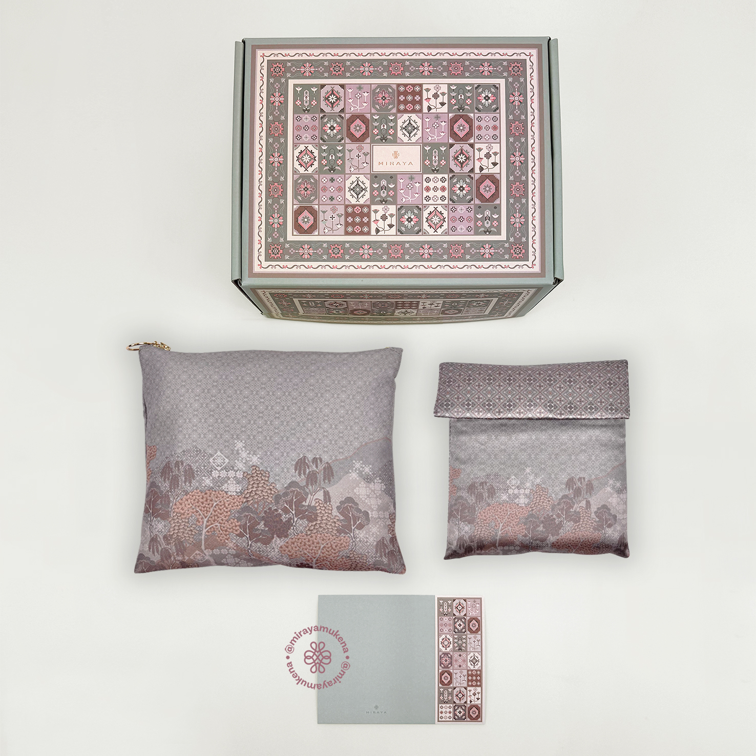 Hampers Mukena Sajadah Miraya Jardin Stone