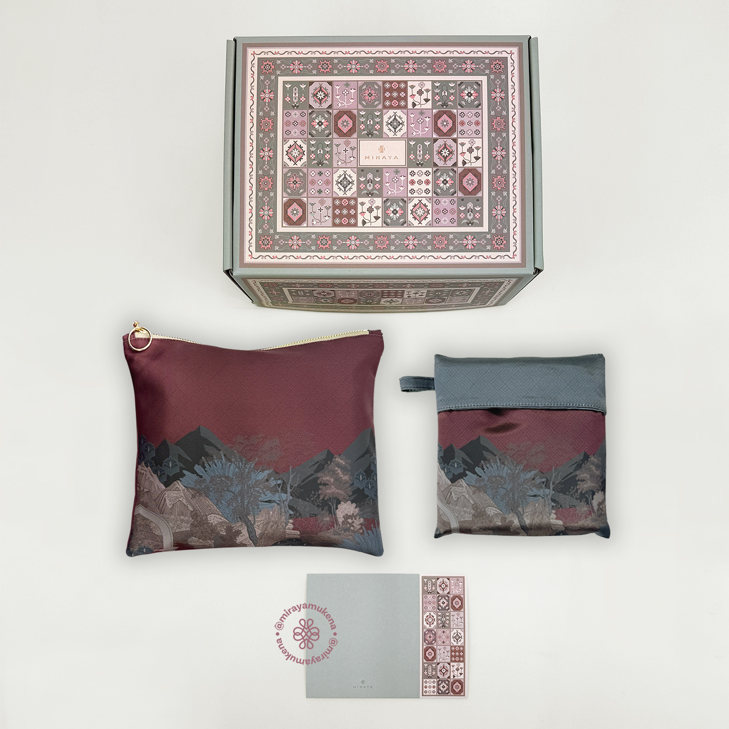 Hampers Mukena Sajadah Miraya Le Marais Bordeaux