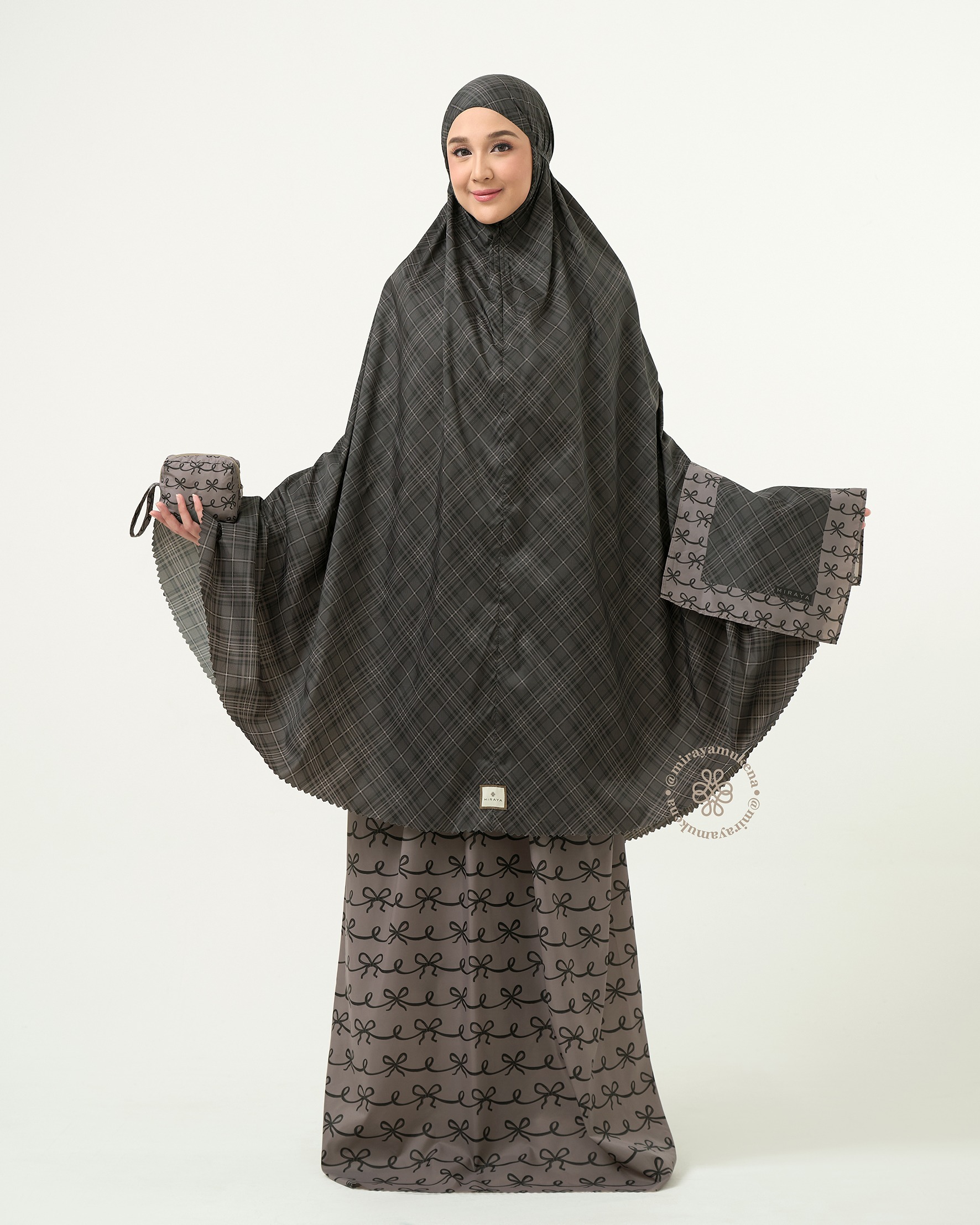 Mukena Compact Miraya Bow Series