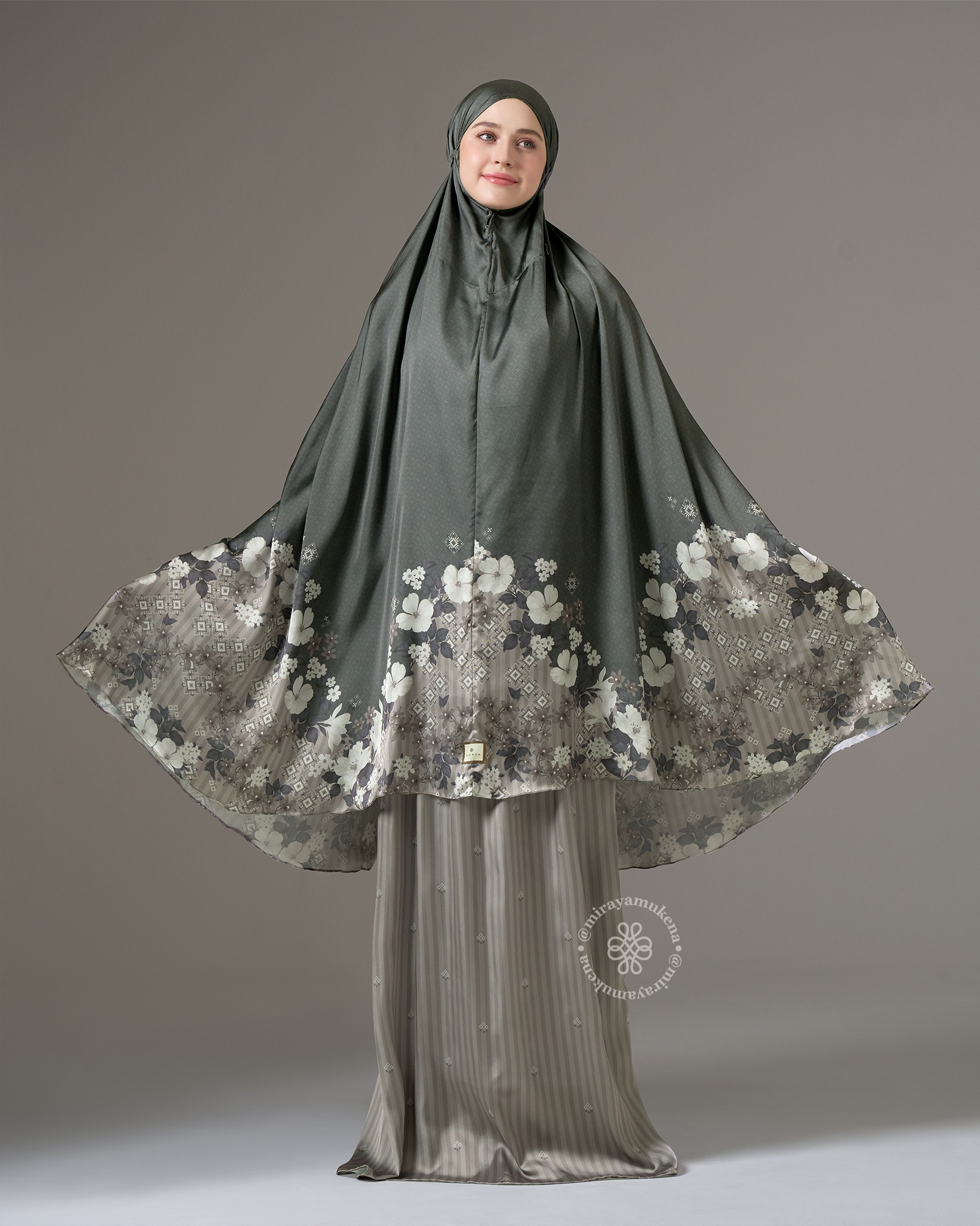 Mukena Travel Printing Miraya Lushmere Forest