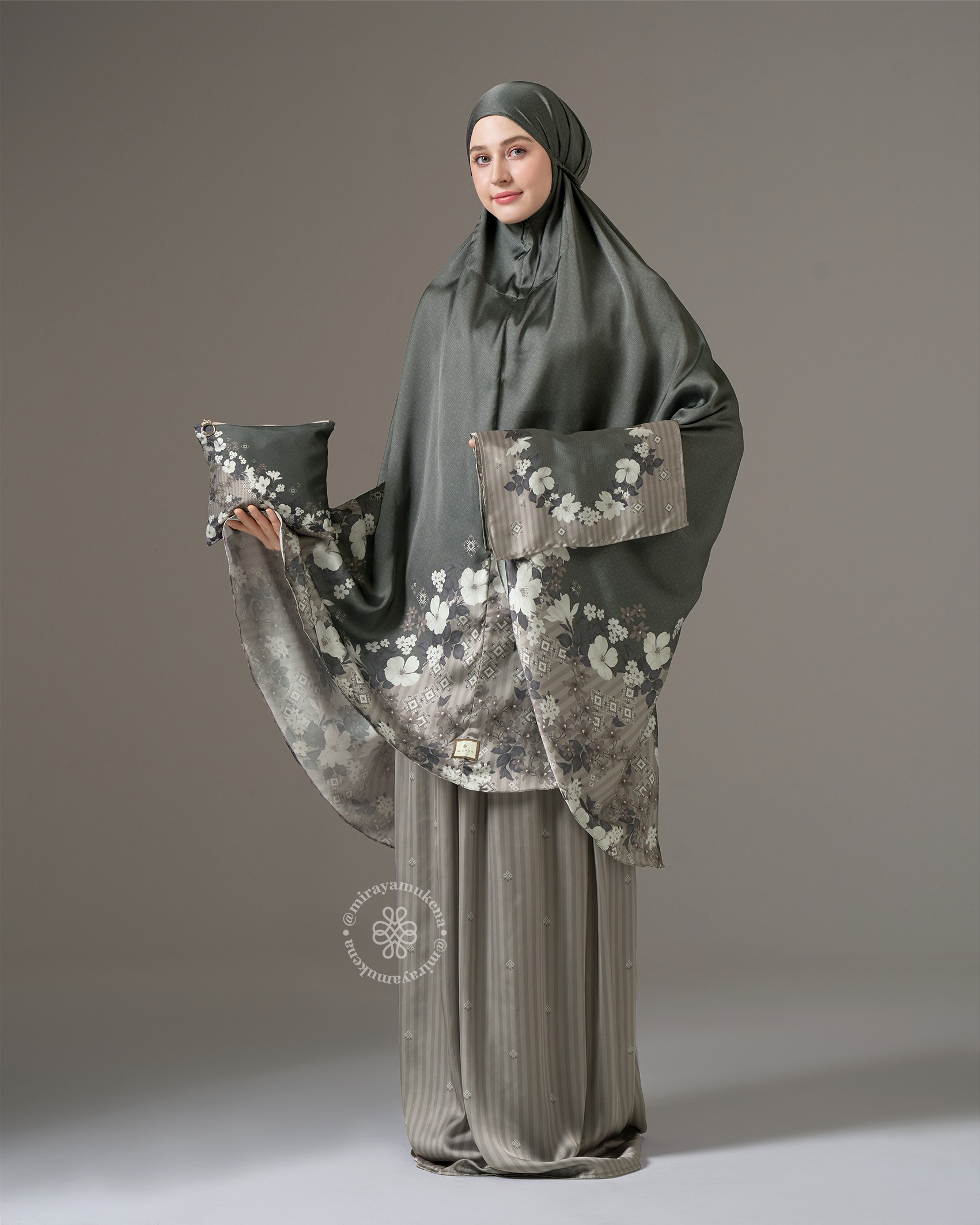 Mukena Travel Printing Miraya Lushmere Forest