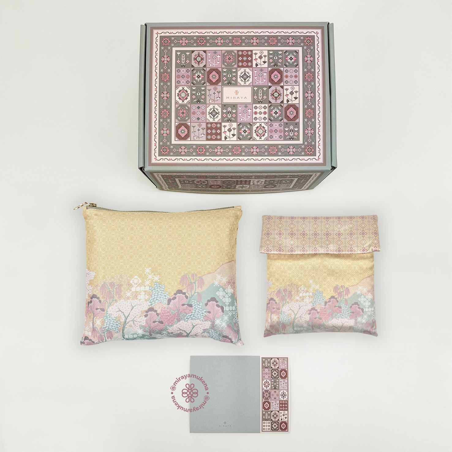 Hampers Mukena Sajadah Miraya Jardin Sunbeam