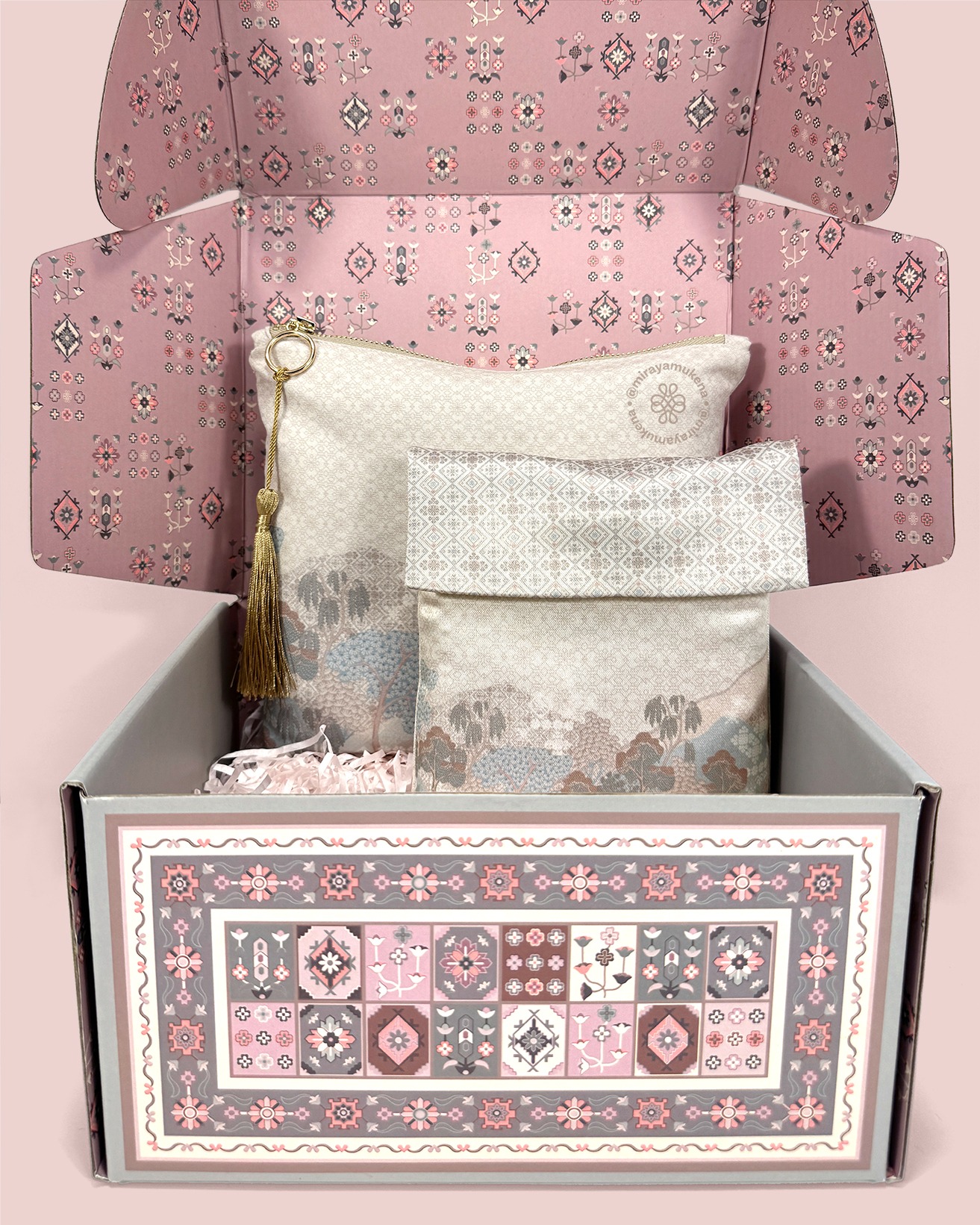 Hampers Mukena Sajadah Miraya Jardin Moon
