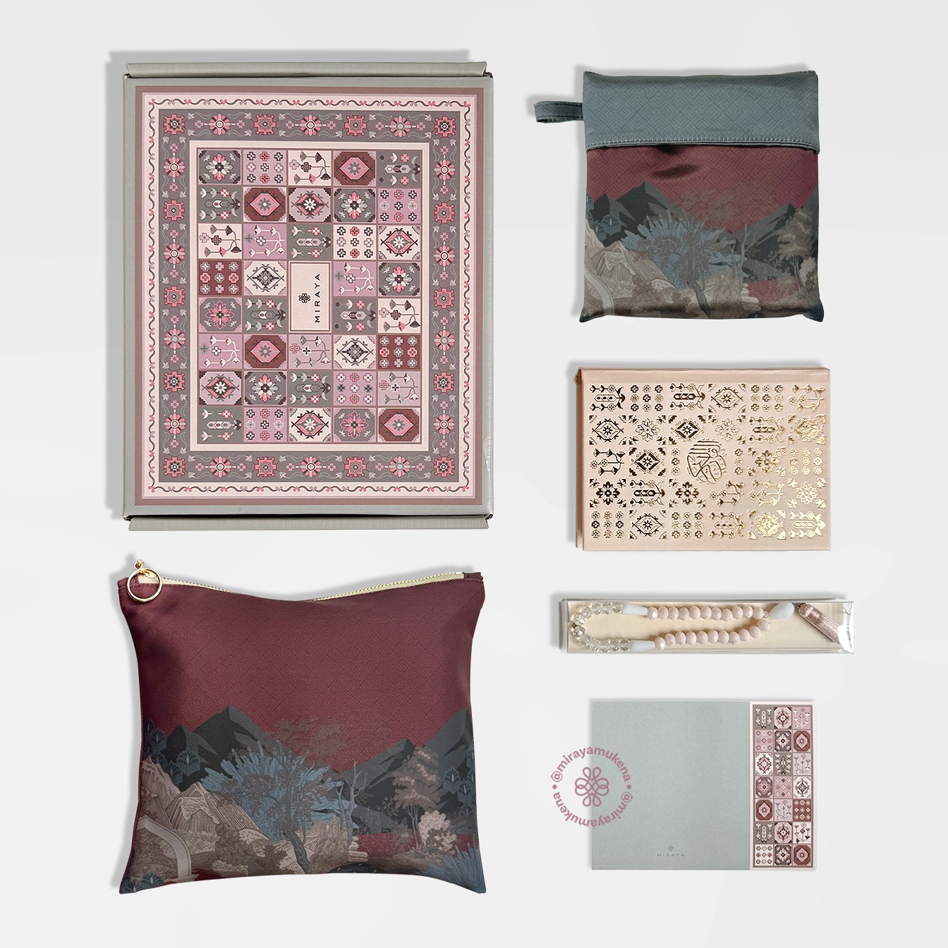Hampers Set Miraya Le Marais Bordeaux