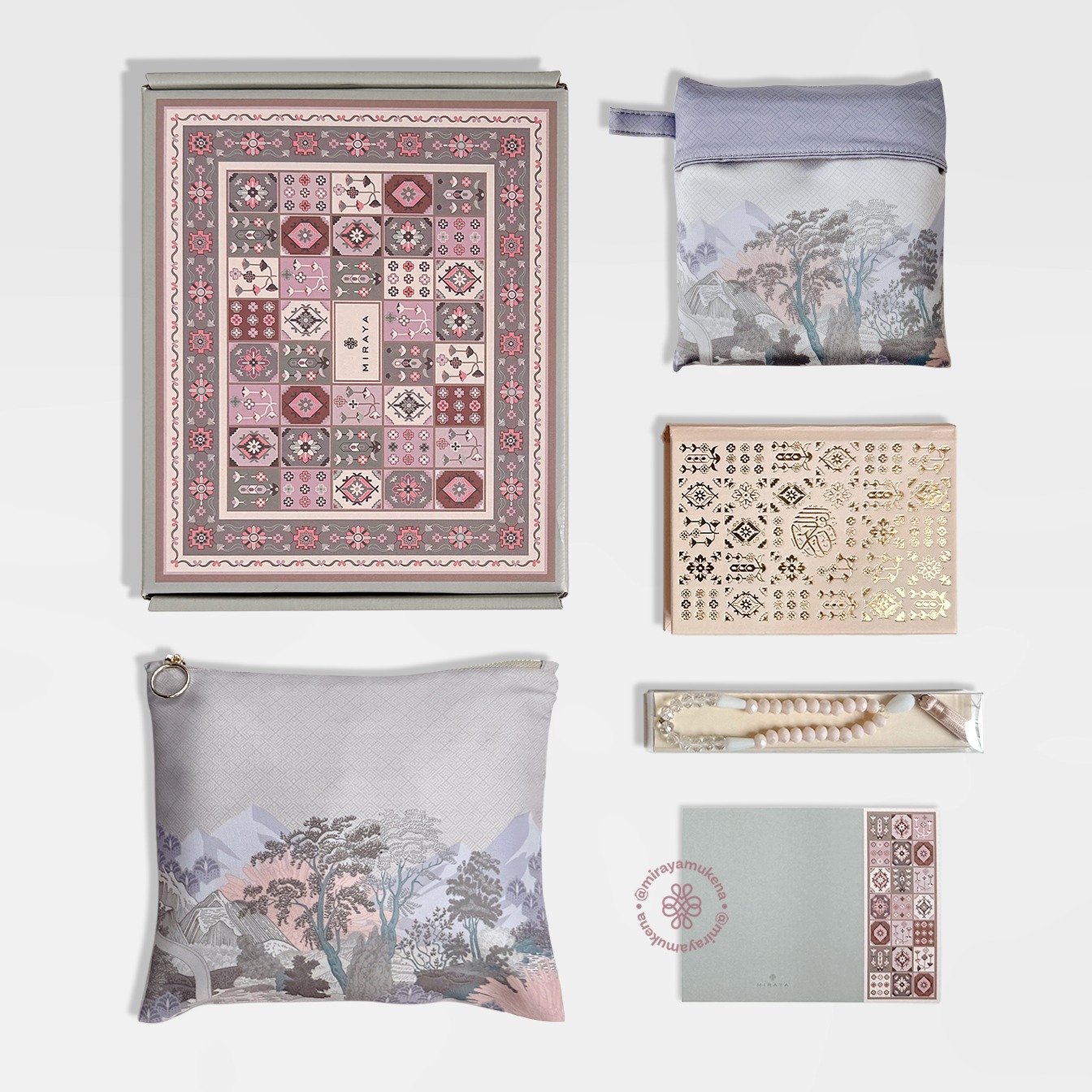 Hampers Set Miraya Le Marais Silver