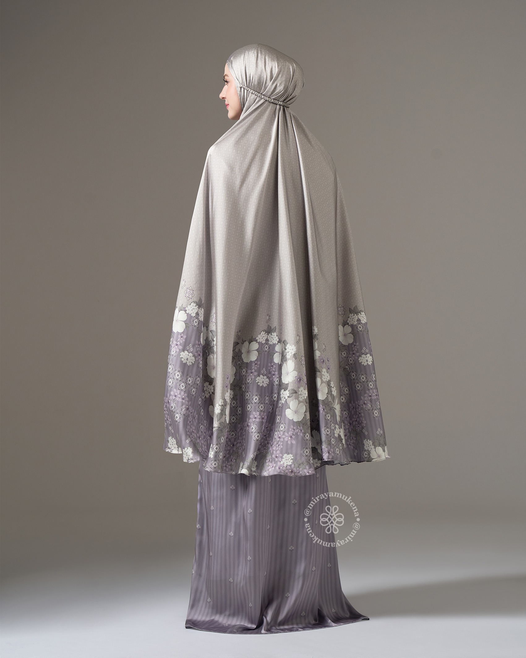Mukena Travel Printing Miraya Lushmere Mist