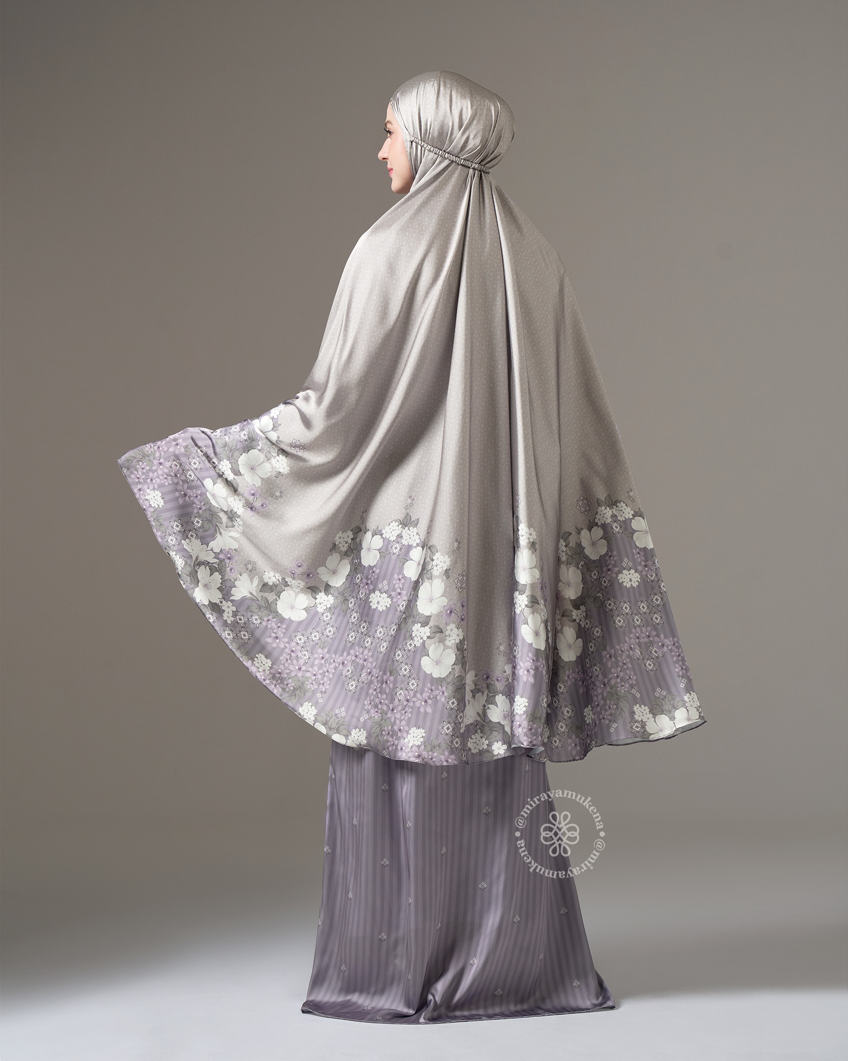 Mukena Travel Printing Miraya Lushmere Mist