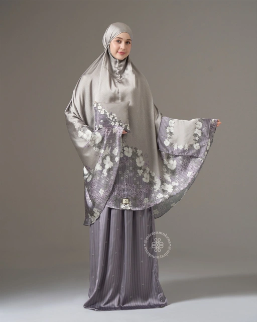 Mukena Travel Printing Miraya Lushmere Mist