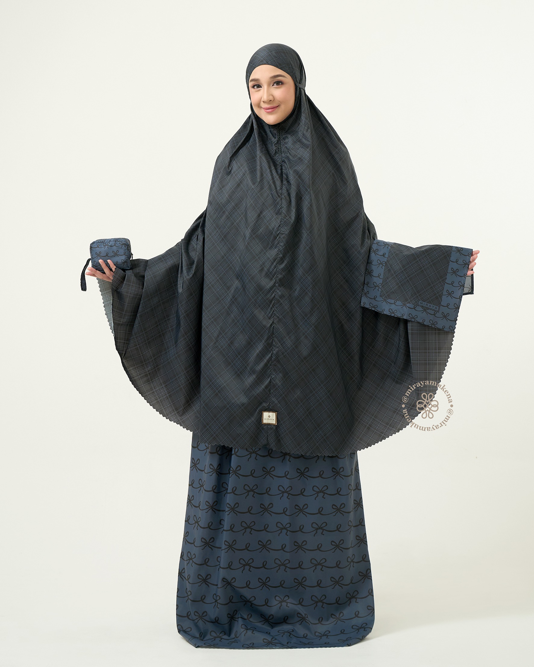 Mukena Compact Miraya Bow Series