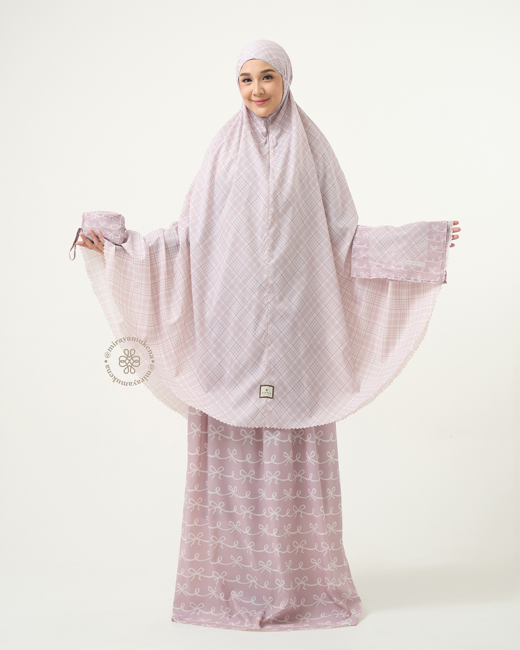 Mukena Compact Miraya Bow Series
