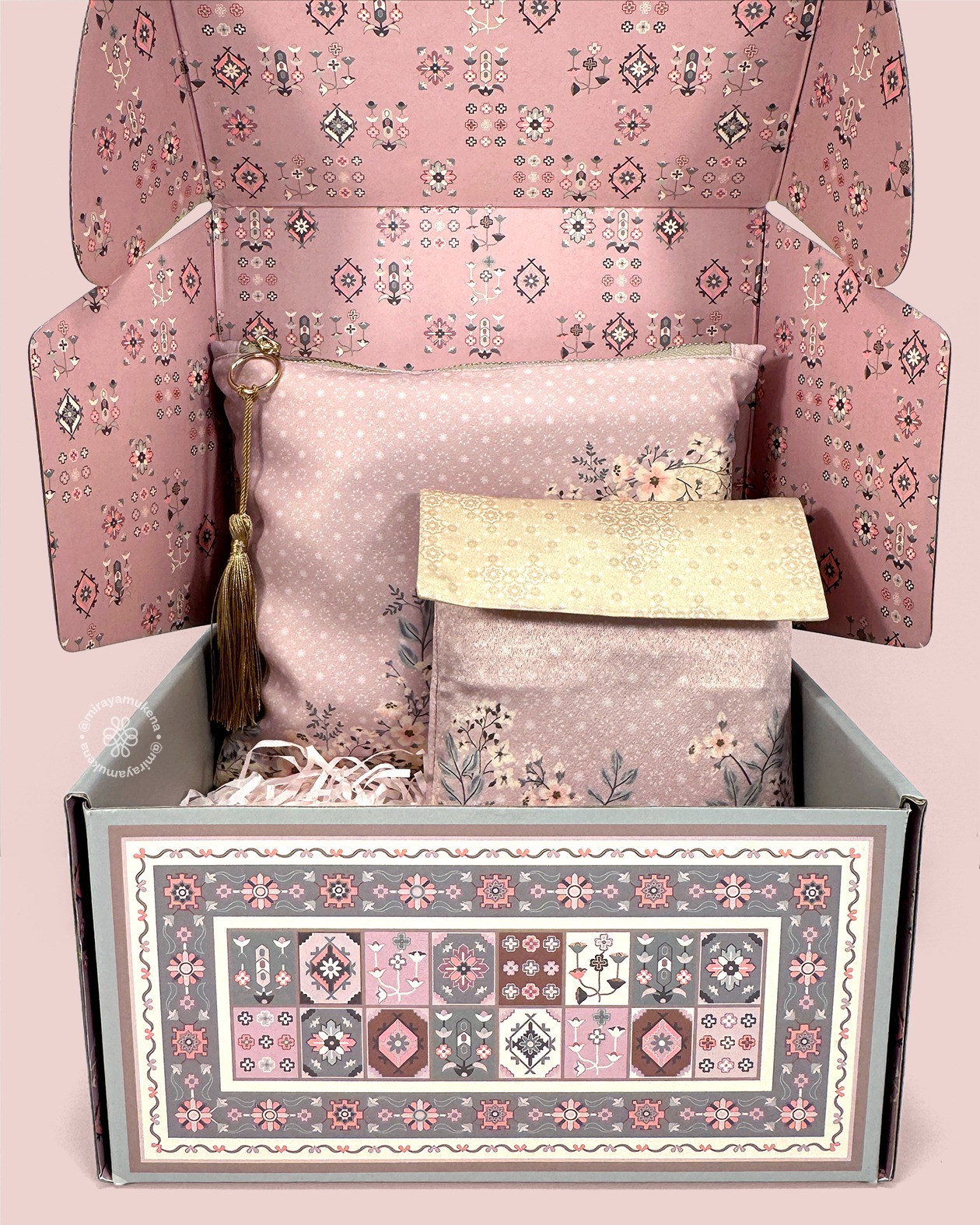 Hampers Mukena Sajadah Miraya Wisteria Primrose