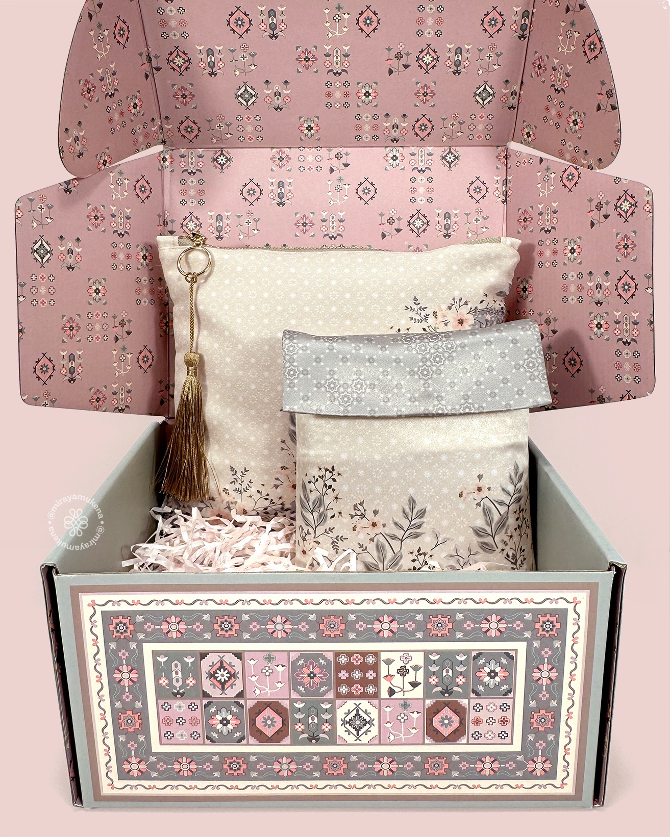 Hampers Mukena Sajadah Miraya Wisteria Vanilla