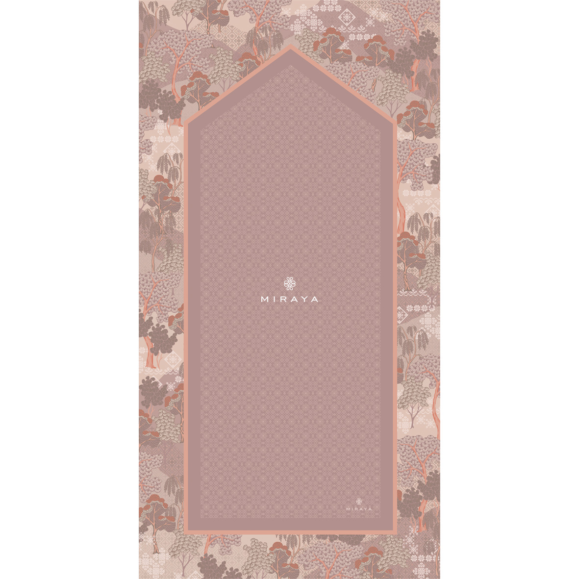 Hampers Mukena Sajadah Miraya Jardin Peach