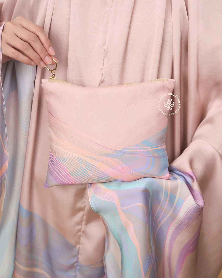 Mukena Travel Printing Miraya Flare Pomelo