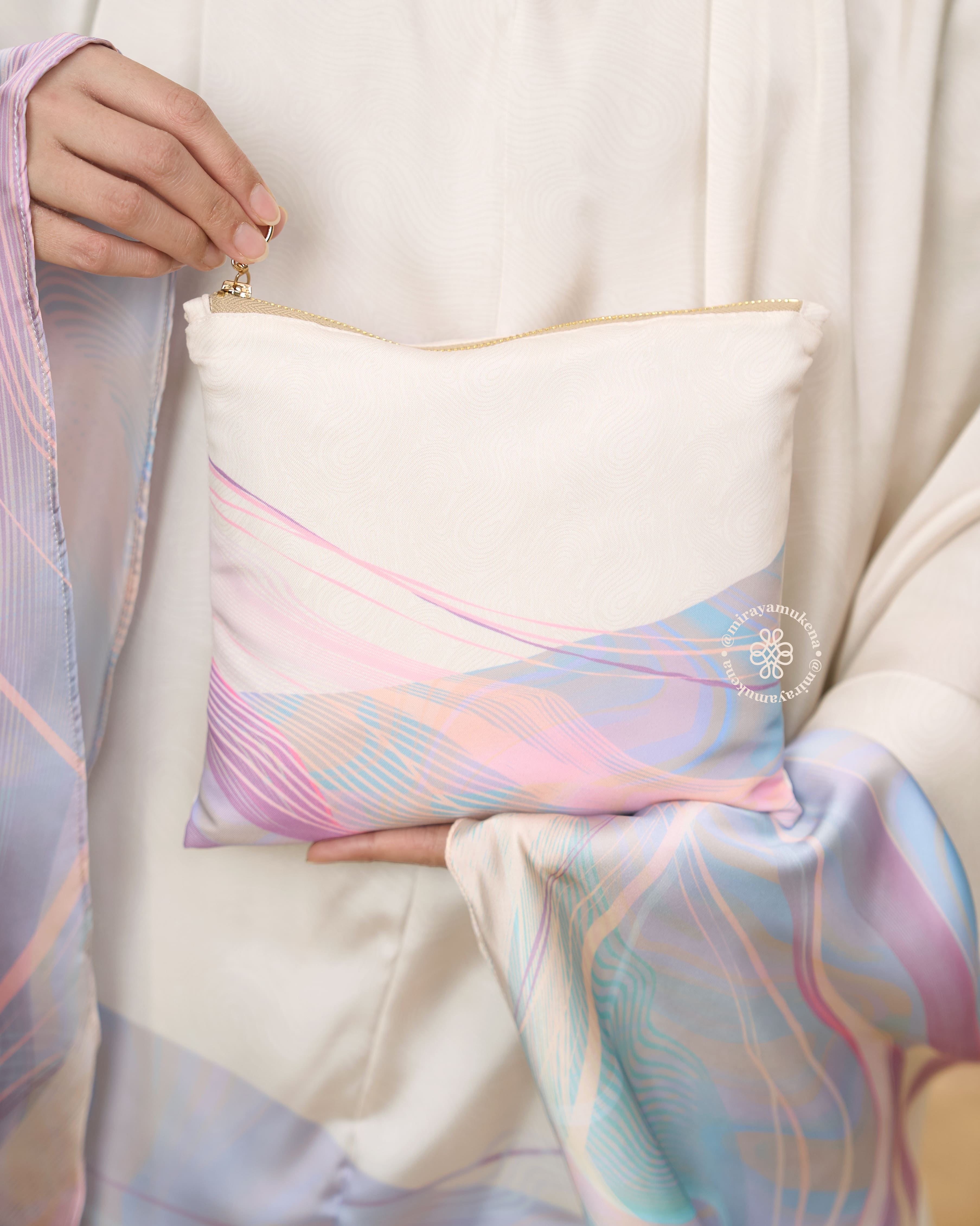Mukena Travel Printing Miraya Flare Starlight