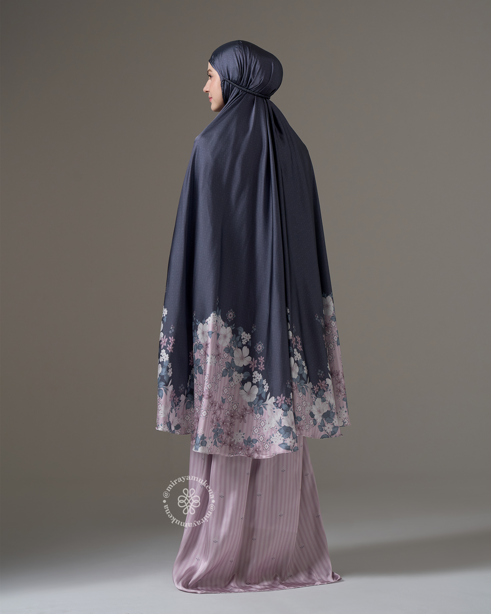 Mukena Travel Printing Miraya Lushmere Night