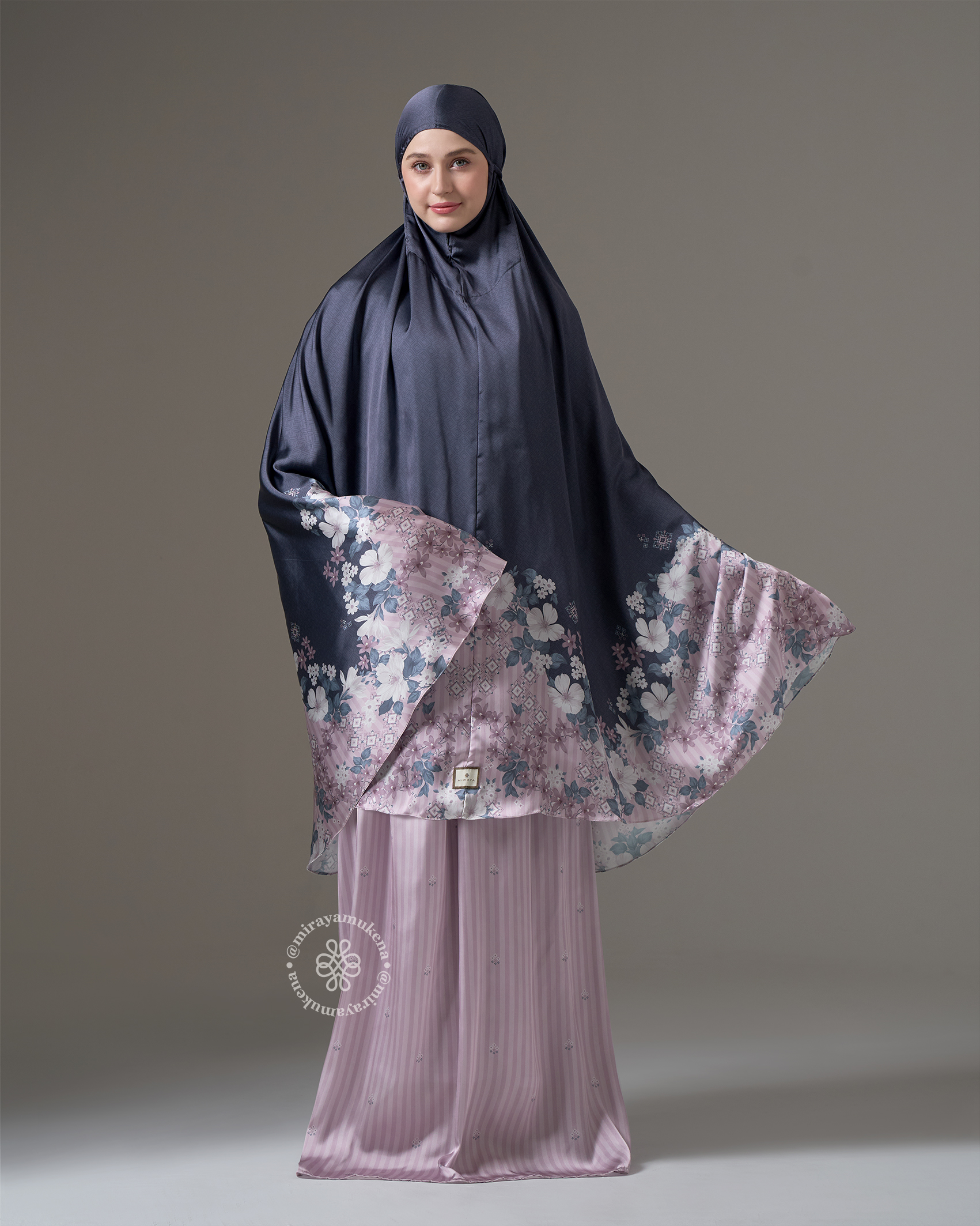 Mukena Travel Printing Miraya Lushmere Night