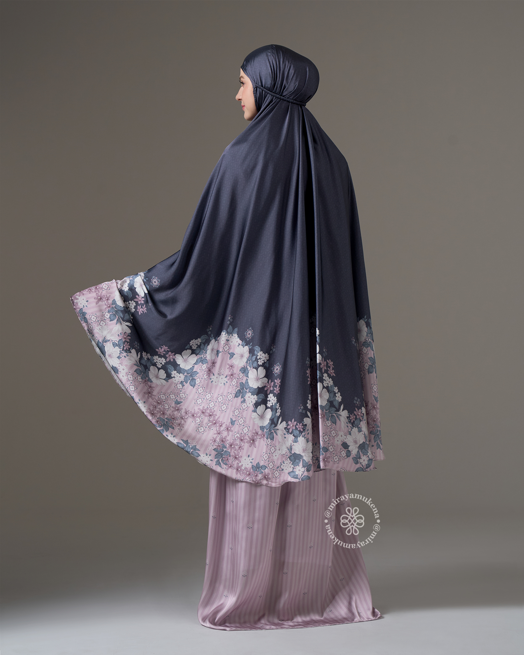 Mukena Travel Printing Miraya Lushmere Night