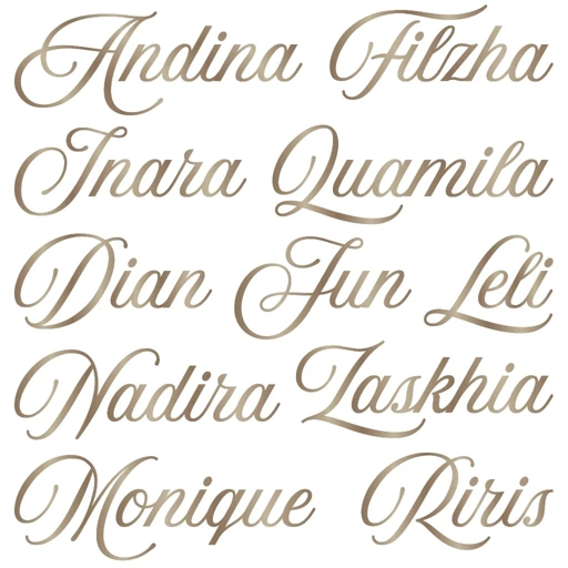 Image of Cetak Nama Add on Miraya