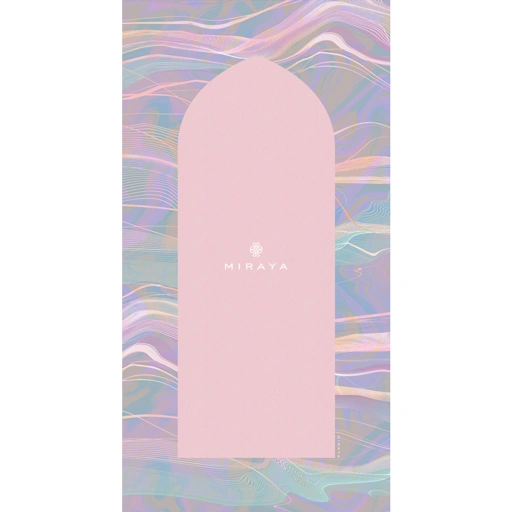 Image of Sajadah Lipat Miraya Flare Pink