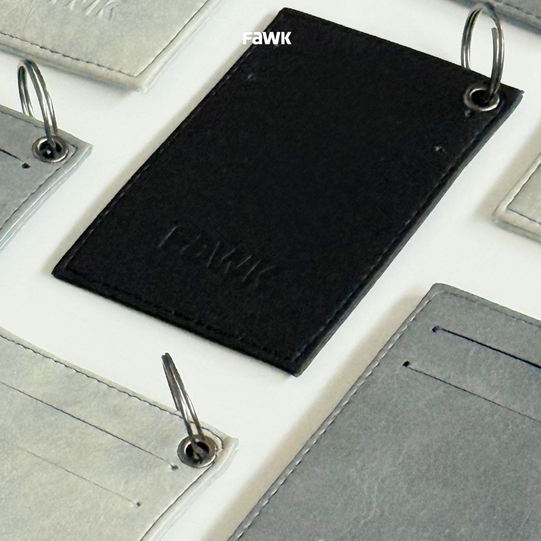 Fawk Card Holder (Key Chain Bahan Kulit Sintetis Premium)