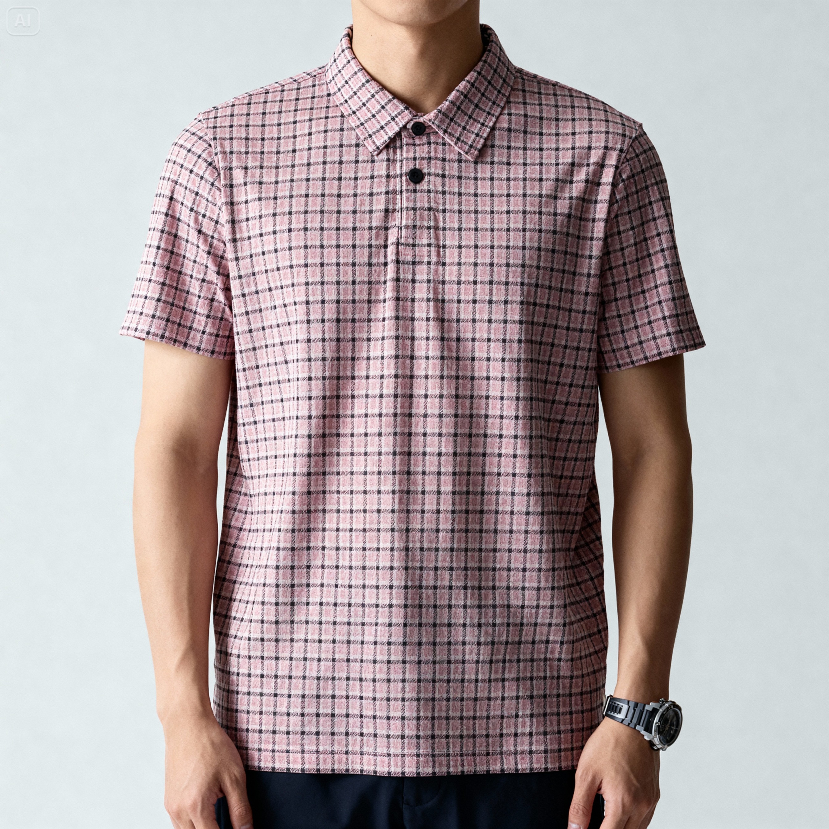 Square Polo Shirt