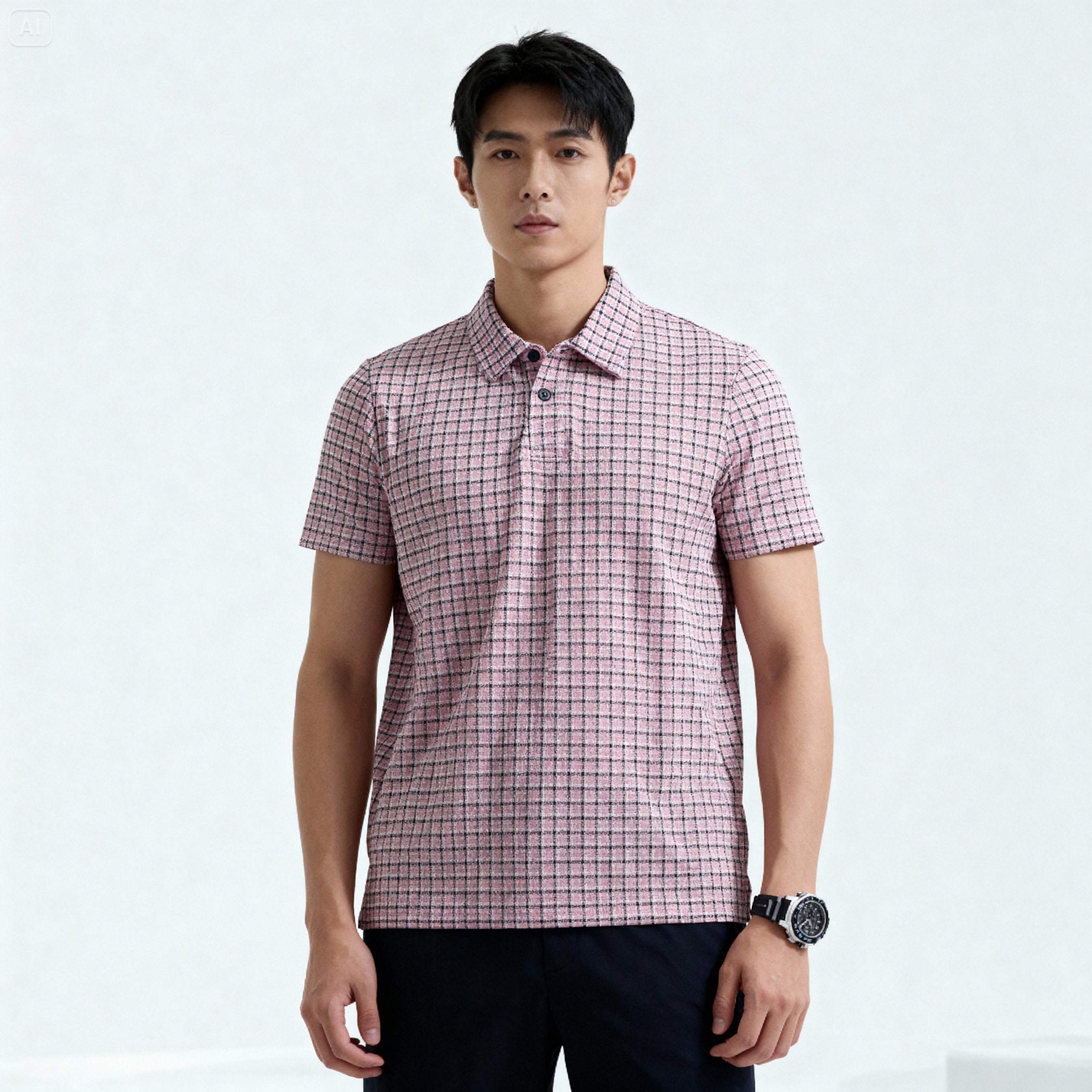 Square Polo Shirt