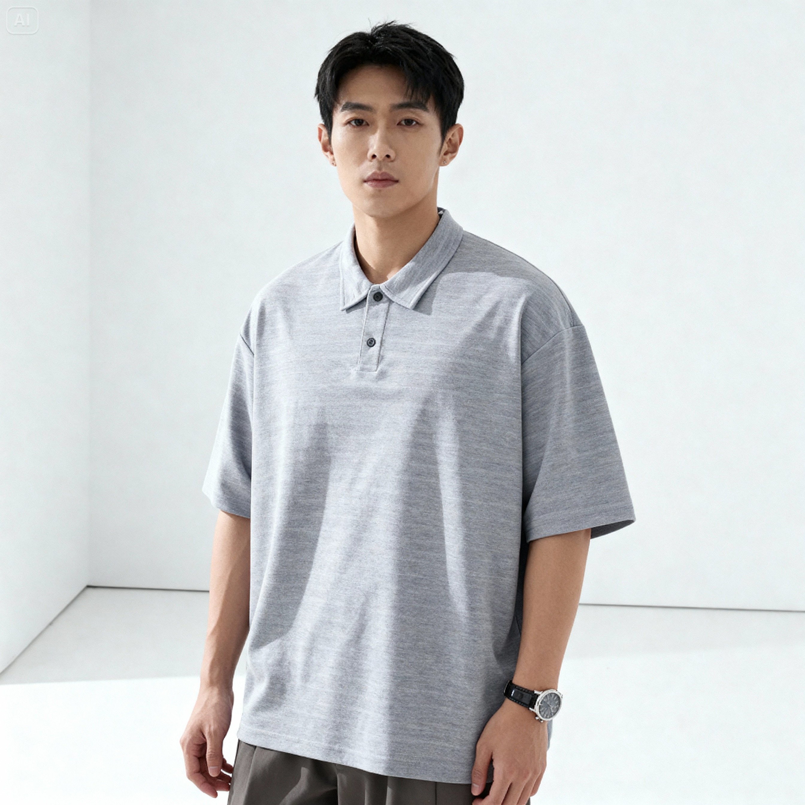 Zagg Oversized Polo Shirt