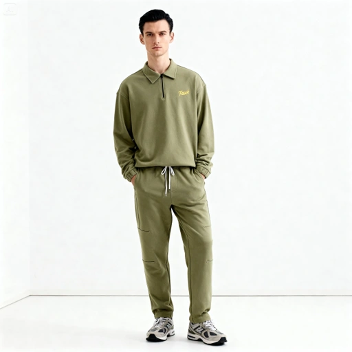 Image of Pleated Sweatpants 