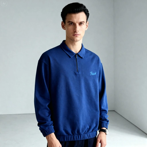 Image of Halfzip Sweater