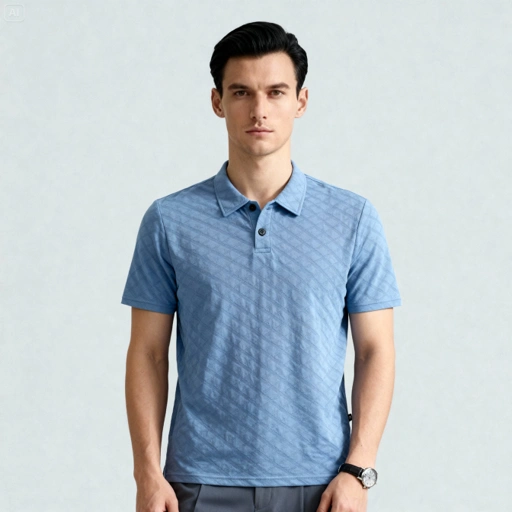 Image of Ripple Polo Shirt 