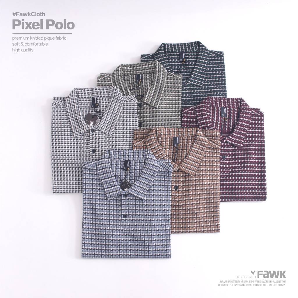 Pixel Polo Shirt