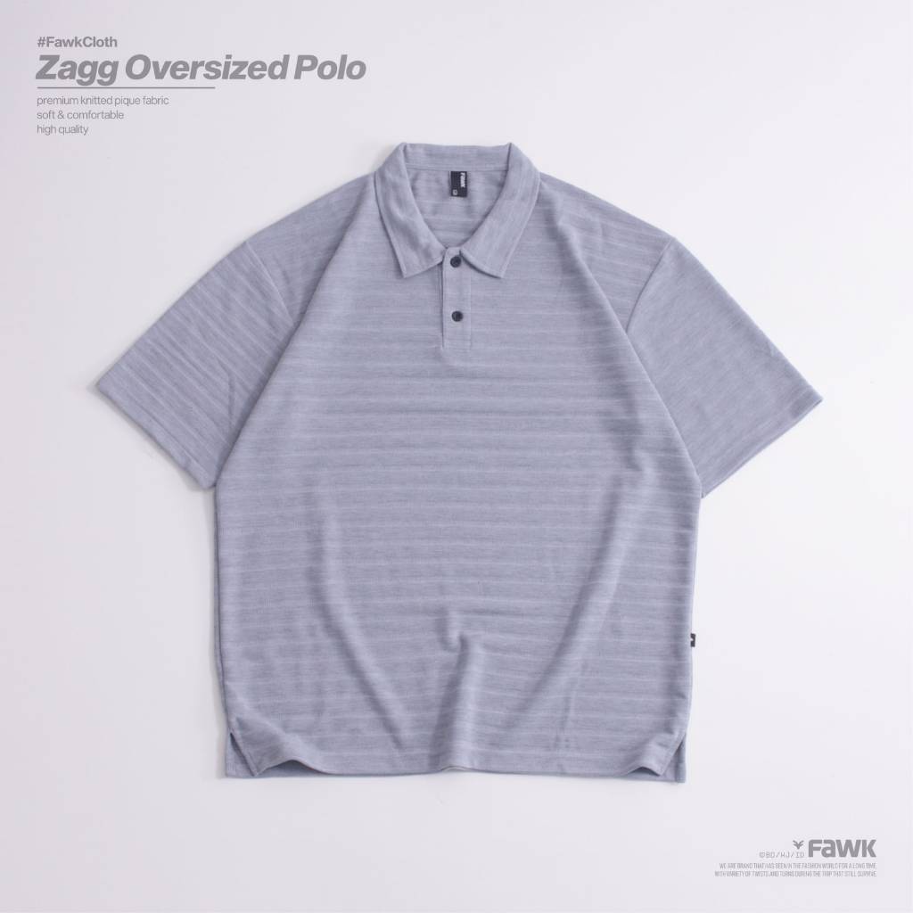 Zagg Oversized Polo Shirt