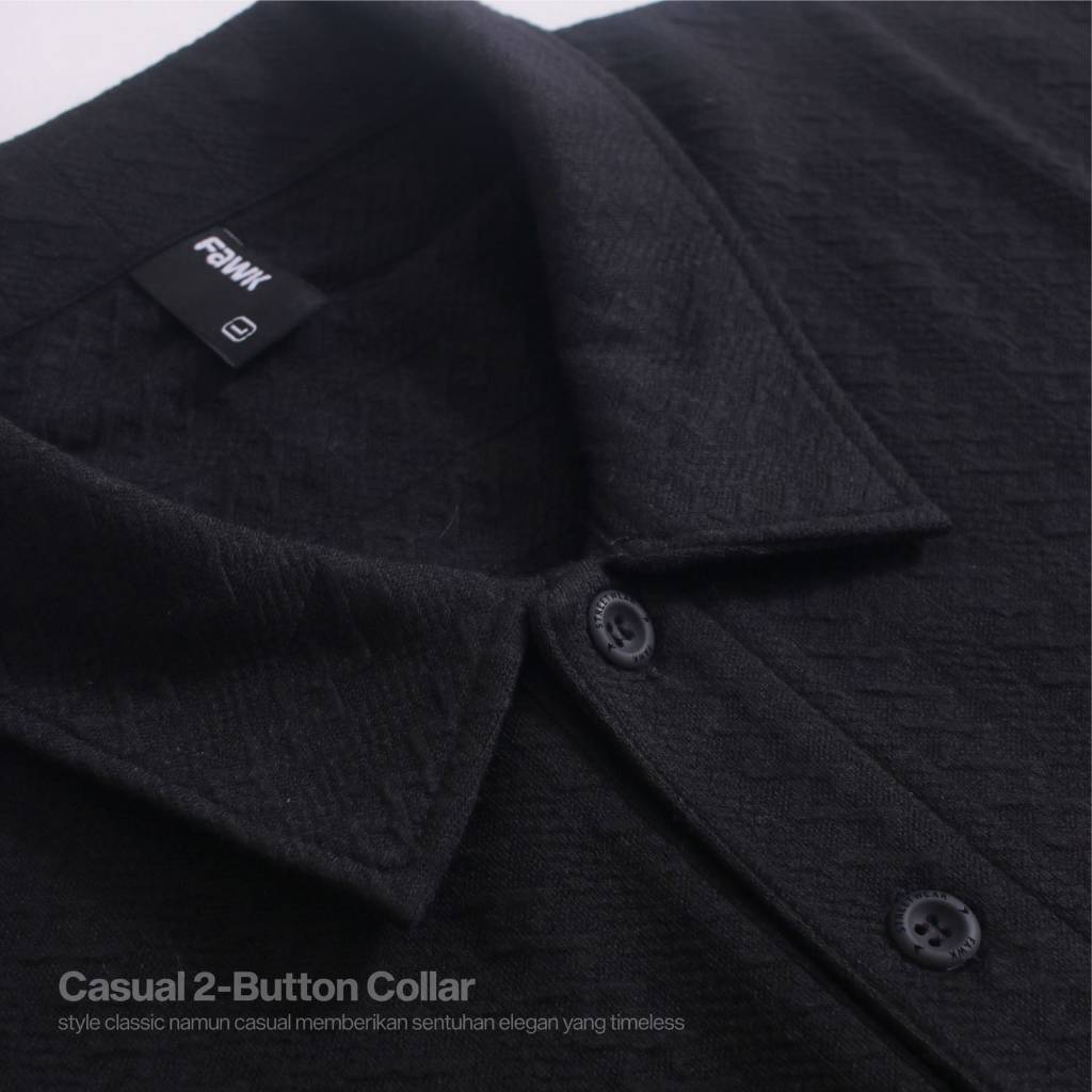 Braid Oversized Polo Shirt