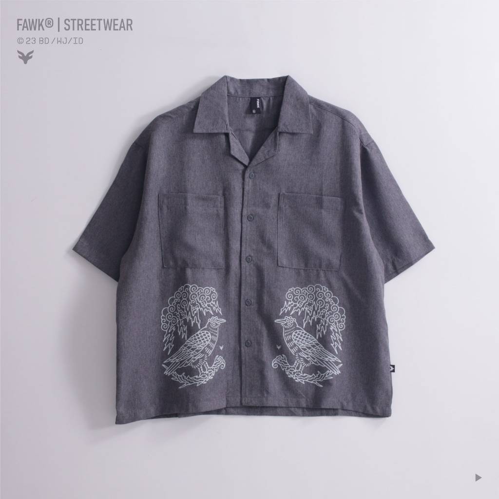 Crows Oversized Shirt