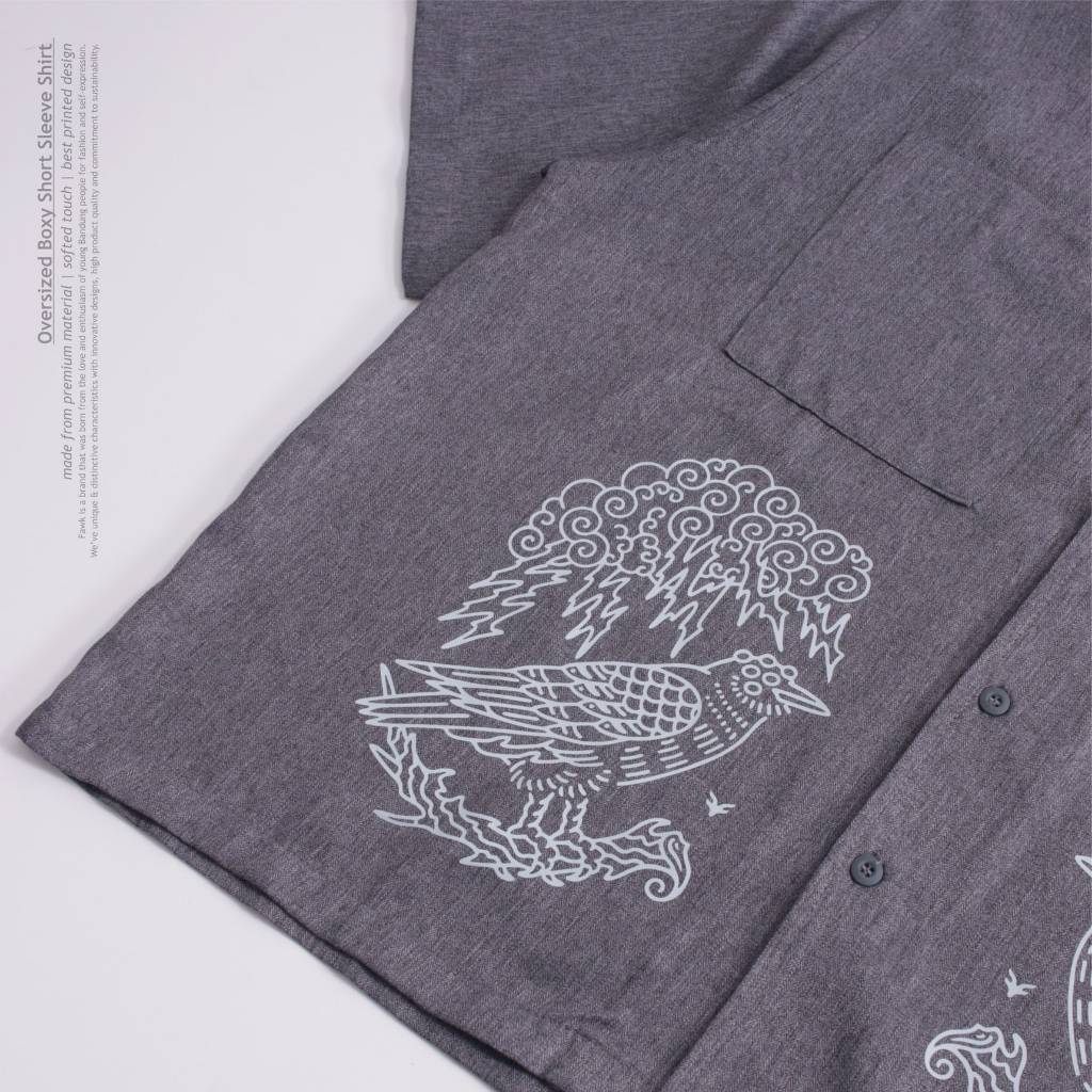 Crows Oversized Shirt
