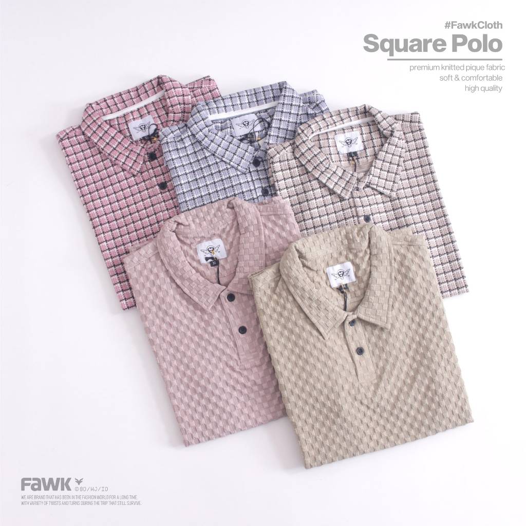 Square Polo Shirt