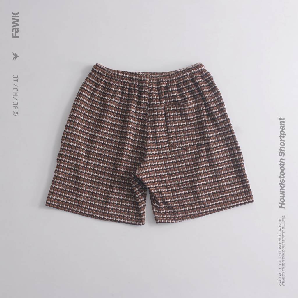 Houndstooth Short Pants