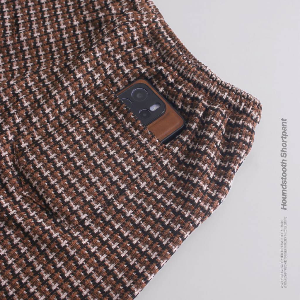 Houndstooth Short Pants