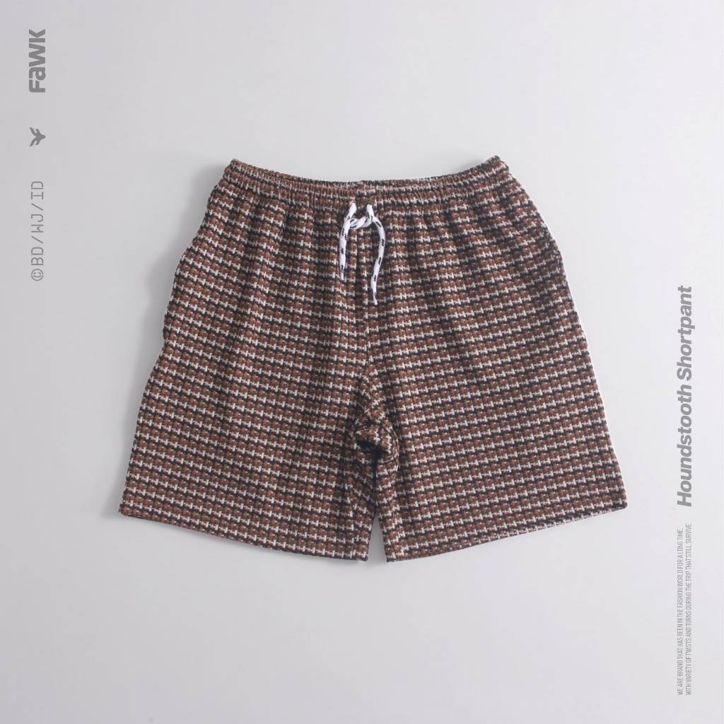 Houndstooth Short Pants