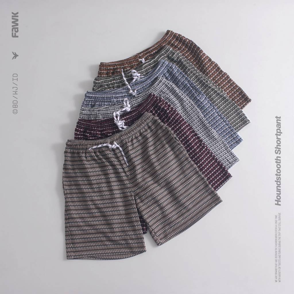 Houndstooth Short Pants