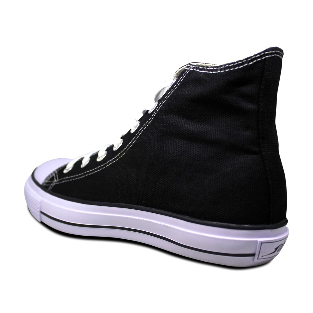 Johnson Basketball Highcut (HC) Black White