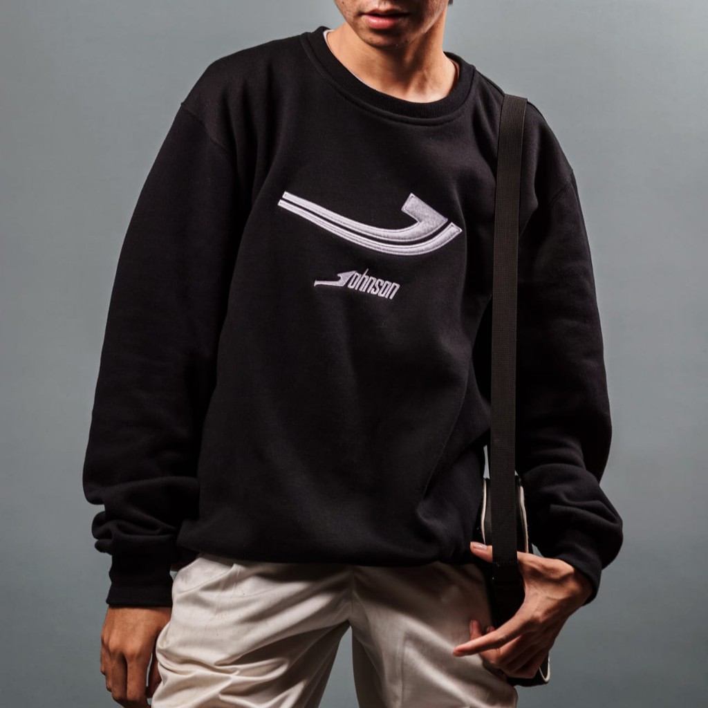 Johnson Sweater Crewneck  Black