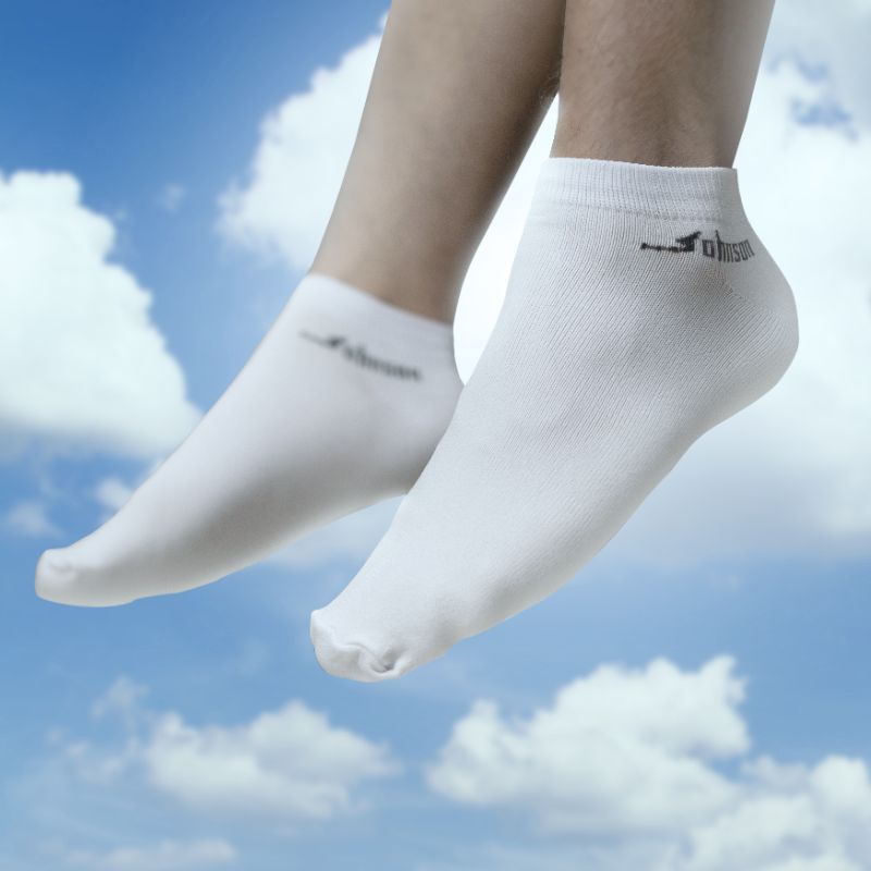 Johnson - Kaos Kaki Pendek Putih