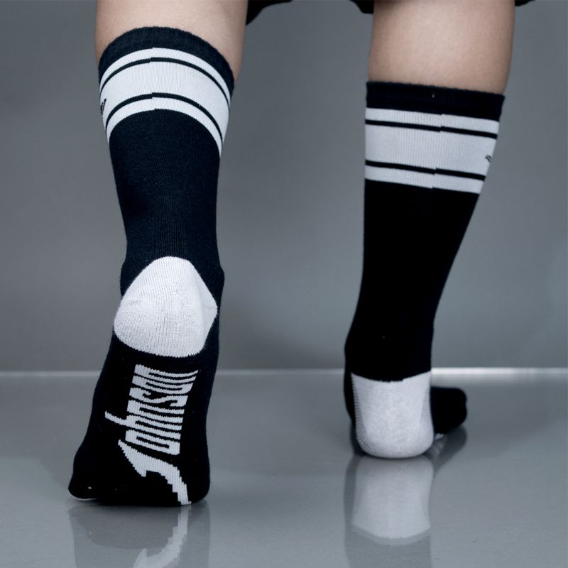 Johnson - Dash Black Socks