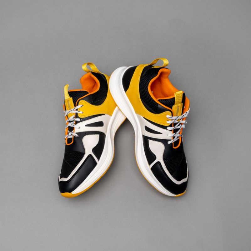 SEPATU SNEAKERS JOHNSON - FENRIR YELLOW WHITE